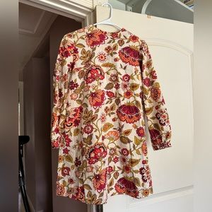 Vintage Mod 60s Floral Print Dress